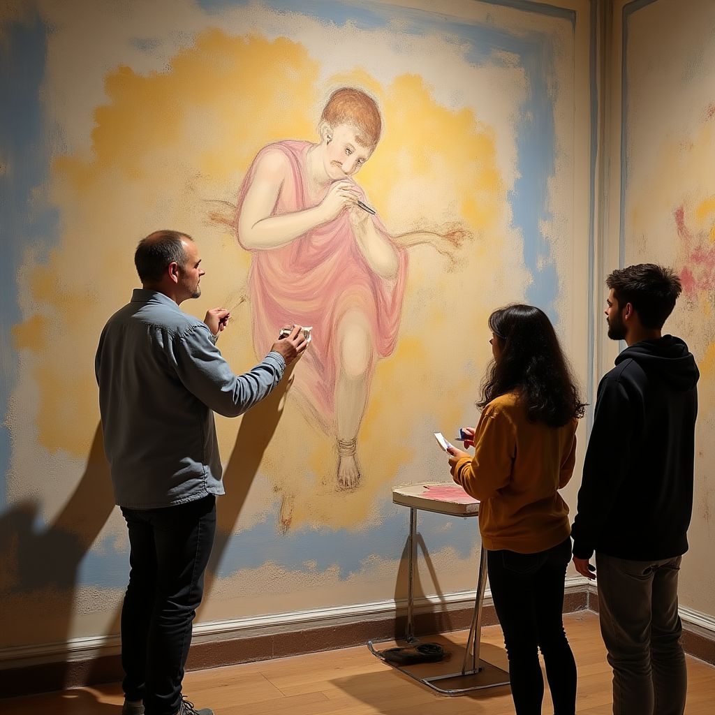 Lezione di affresco
